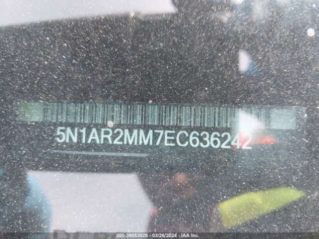 5N1AR2MM7EC636242 Nissan Pathfinder Sv
