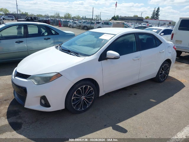 Toyota Corolla S Plus 2014 2T1BURHE2EC029336 Image 2