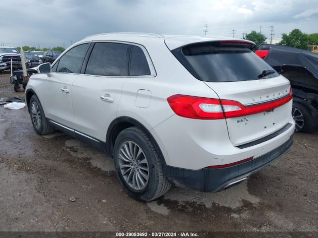 2LMPJ6KR3GBL75299 Lincoln Mkx Select