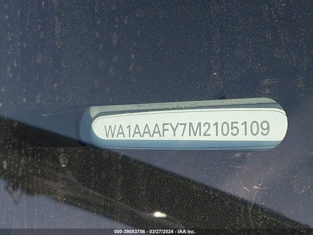 WA1AAAFY7M2105109 Audi Q5 Premium 45 Tfsi Quattro S Tronic