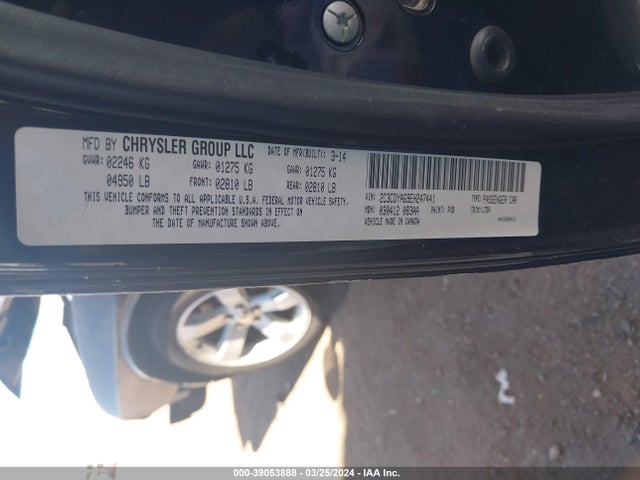 Dodge Challenger Sxt 2014 2C3CDYAG9EH247441 Image 9