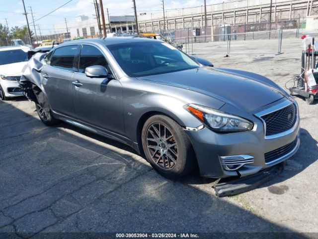 39053904 :رقم المزاد ، JN1AY1PP8FM170195 vin ، 2015 Infiniti Q70l 5.6 مزاد بيع