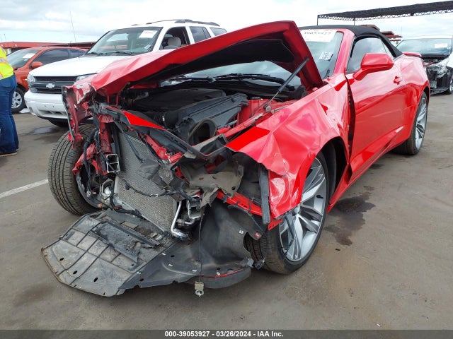 Chevrolet Camaro 1lt 2016 1G1FB3DS4G0191393 Image 2