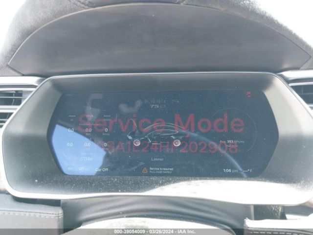 5YJSA1E24HF202908 Tesla Model S 100d/60d/75d/90d/p100d