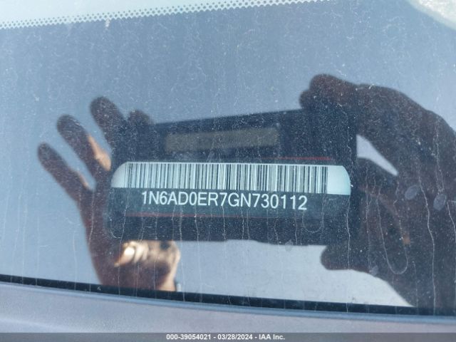 1N6AD0ER7GN730112 Nissan Frontier Sv