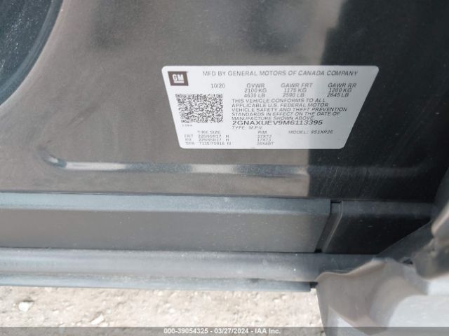 2021 CHEVROLET EQUINOX 2GNAXUEV9M6113395 Photo 8