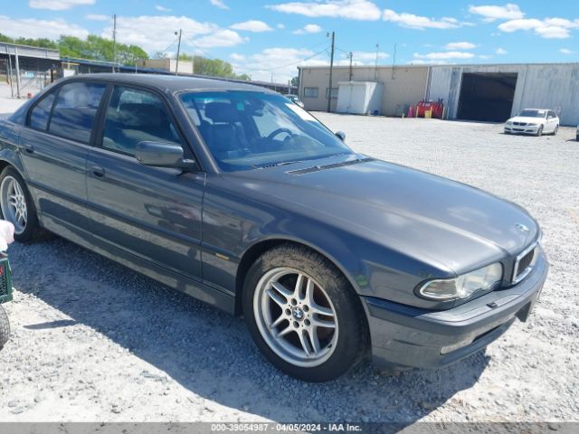 Auction sale of the 2001 Bmw 740ia, vin: WBAGG83451DN81168, lot number: 39054987