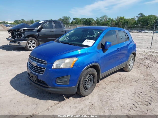 Chevrolet Trax 1ls 2015 KL7CJKSB0FB079670 Image 2