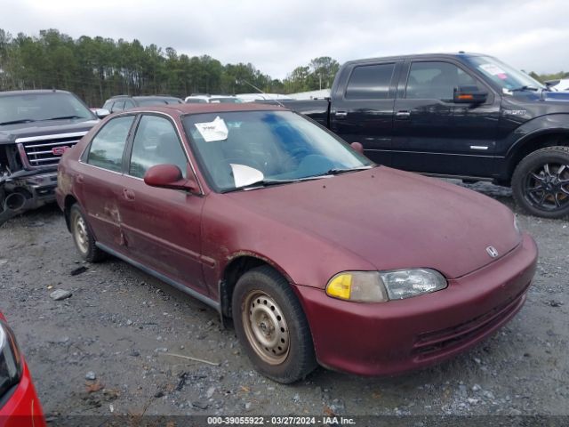 Продажа на аукционе авто 1992 Honda Civic Dx, vin: 1HGEG8640NL024946, номер лота: 39055922