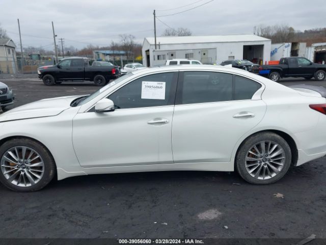 JN1EV7AR8JM430885 Infiniti Q50 3.0t Luxe