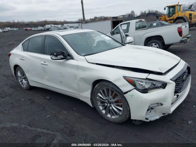 JN1EV7AR8JM430885 Infiniti Q50 3.0t Luxe