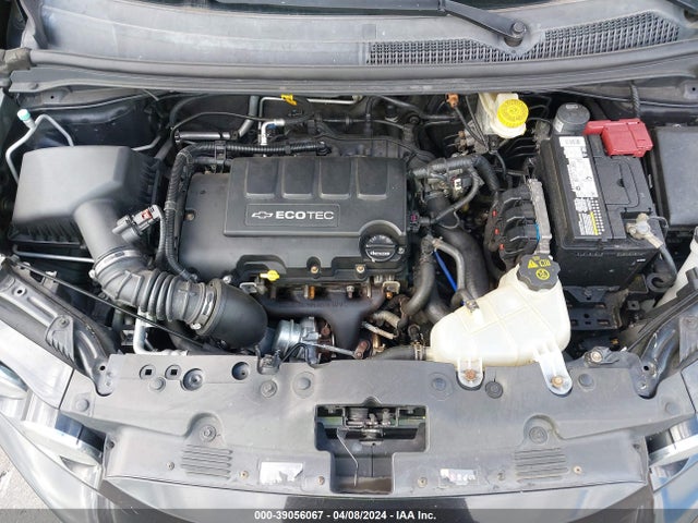Chevrolet Sonic Rs Manual 2014 1G1JH5SB0E4192201 Image 10