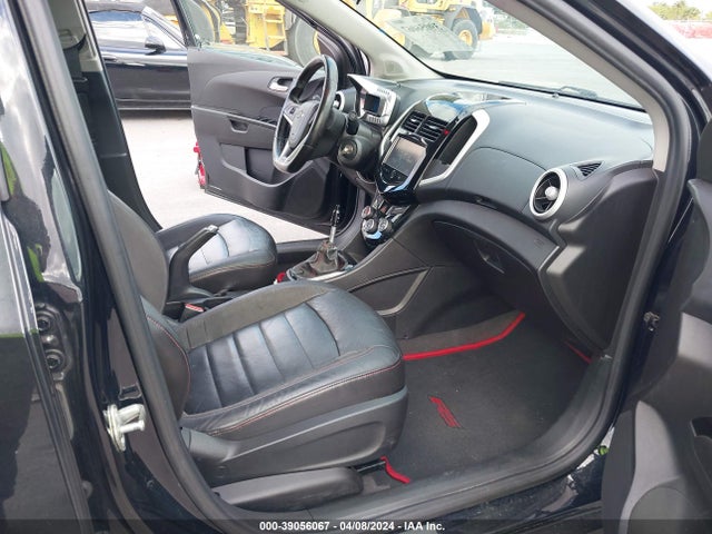Chevrolet Sonic Rs Manual 2014 1G1JH5SB0E4192201 Image 5