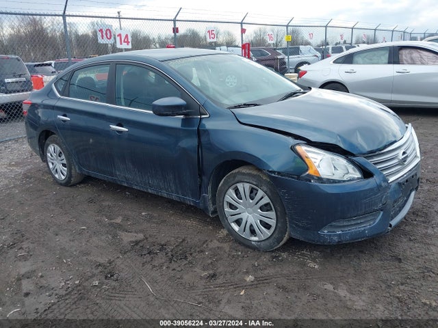 Nissan SENTRA SV 2014 3N1AB7AP8EY321562 zdjęcie główne