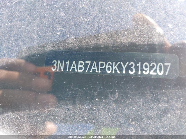 Nissan SENTRA SV 2019 3N1AB7AP6KY319207 Image 9