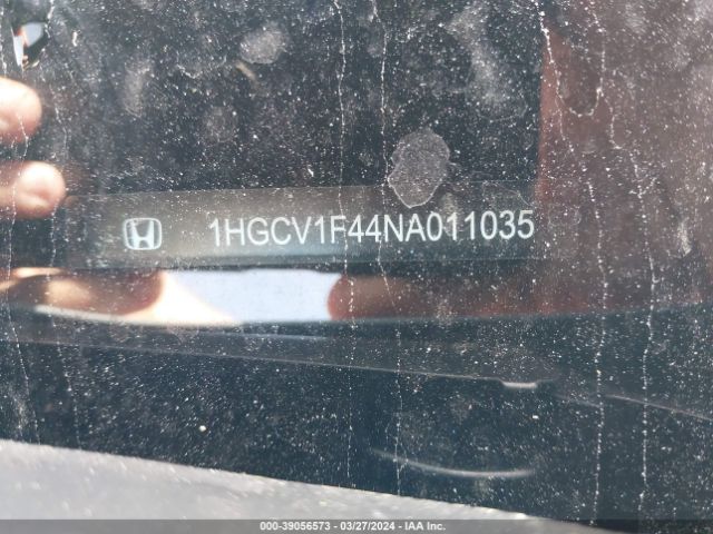 1HGCV1F44NA011035 Honda Accord Sport Special Edition