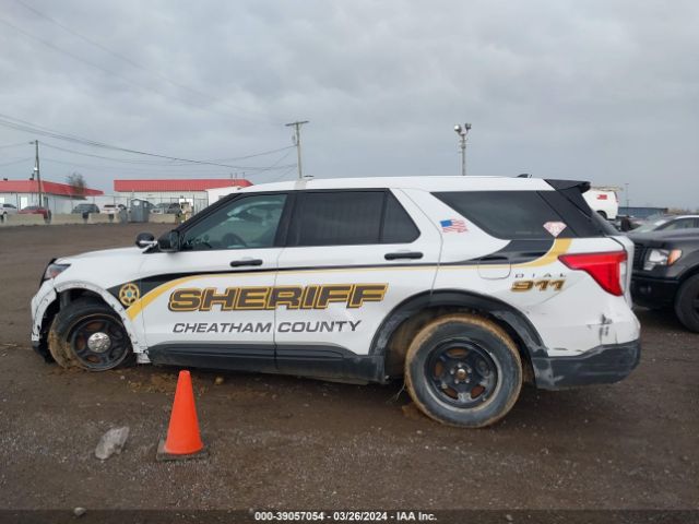1FM5K8AB4LGC01356 Ford Police Interceptor Utility