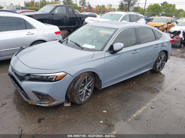 Honda Civic Touring 2022 2HGFE1F93NH316634 Image 2