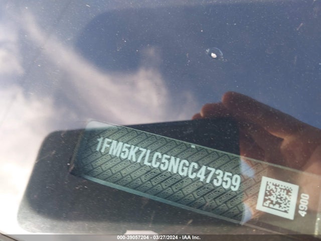 Ford Explorer King Ranch 2022 1FM5K7LC5NGC47359 Image 9