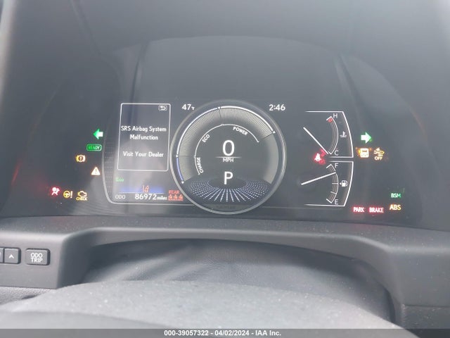 JTHB21B14K2015878 Lexus Es 300h Luxury