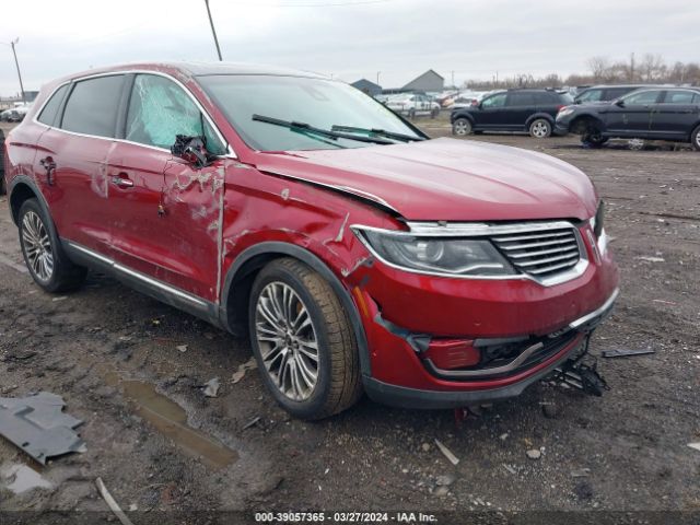 2LMTJ8LR9GBL67264 Lincoln Mkx Reserve