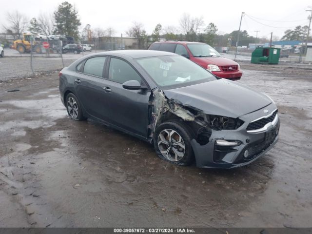 2020 Kia Forte Lxs მანქანა იყიდება აუქციონზე, vin: 3KPF24AD9LE161536, აუქციონის ნომერი: 39057672