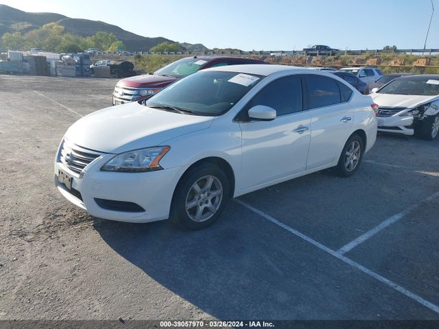 Nissan Sentra Fe+ S 2014 3N1AB7AP4EY254460 Image 2