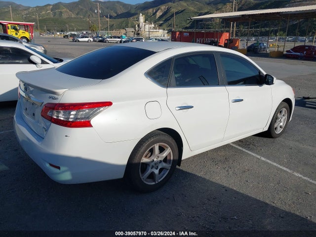 Nissan Sentra Fe+ S 2014 3N1AB7AP4EY254460 Image 4