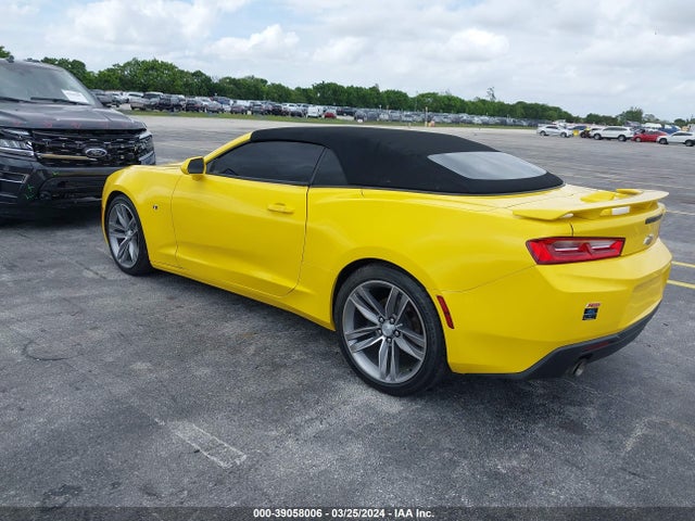 Chevrolet Camaro 1lt 2017 1G1FB3DSXH0177838 Image 3