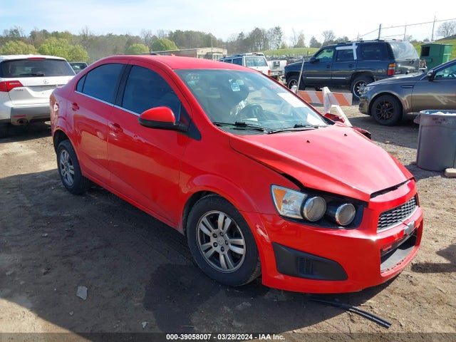 Chevrolet Sonic Lt Auto 2016 1G1JC5SH5G4164254 головне зображення