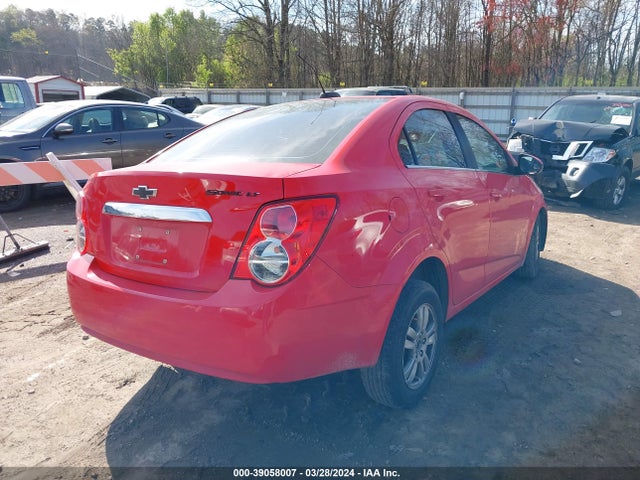 Chevrolet Sonic Lt Auto 2016 1G1JC5SH5G4164254 Image 4