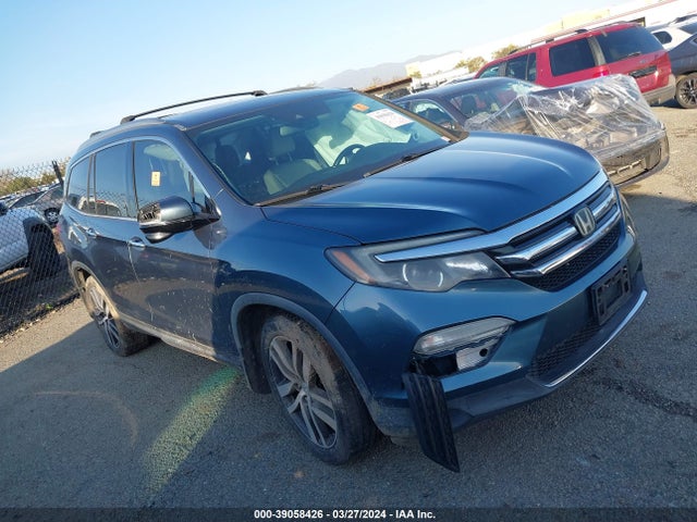 Honda Pilot Touring 2016 5FNYF5H93GB028629 main image