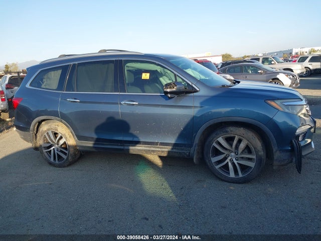 Honda Pilot Touring 2016 5FNYF5H93GB028629 Image 12