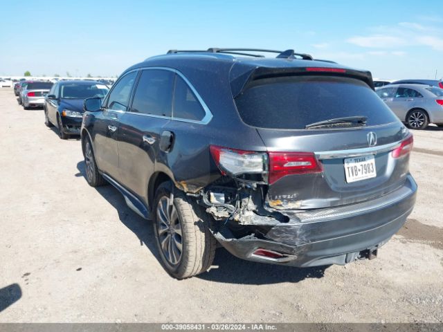 5FRYD4H42FB001438 Acura Mdx Technology Package