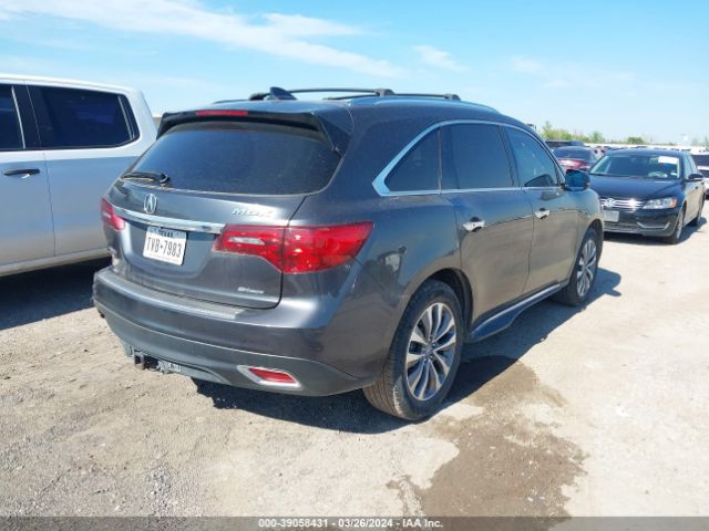 5FRYD4H42FB001438 Acura Mdx Technology Package