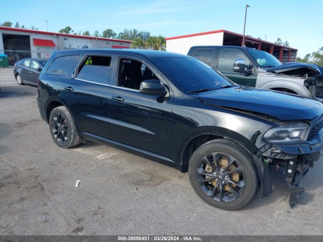 Auction sale of the 2021 Dodge Durango Gt Rwd, vin: 1C4RDHDG1MC572961, lot number: 39058451