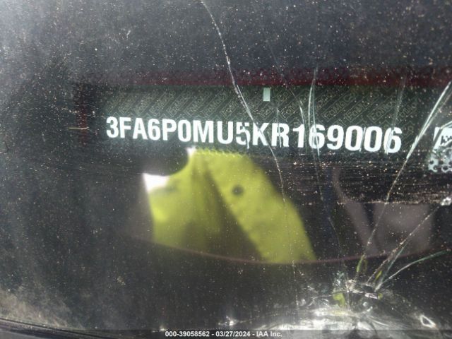 3FA6P0MU5KR169006 Ford Fusion Hybrid Sel