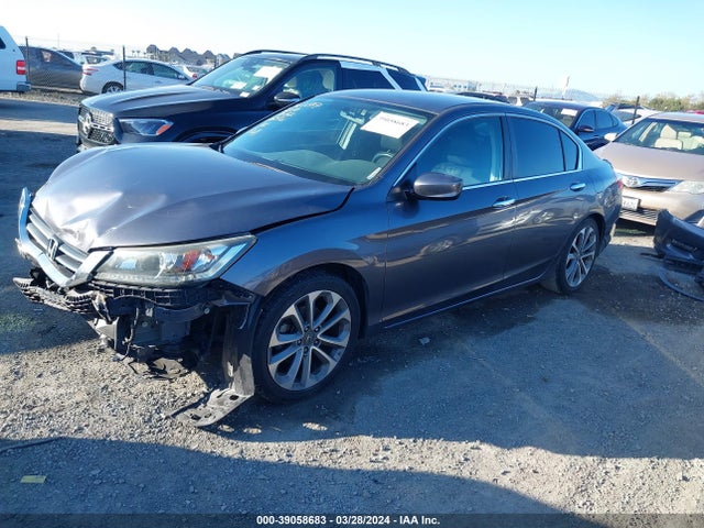 Honda Accord Sport 2014 1HGCR2F55EA287579 Image 2