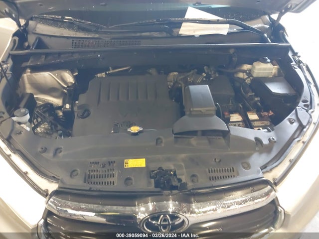 Toyota Highlander Xle V6 2014 5TDJKRFH1ES013067 Image 10