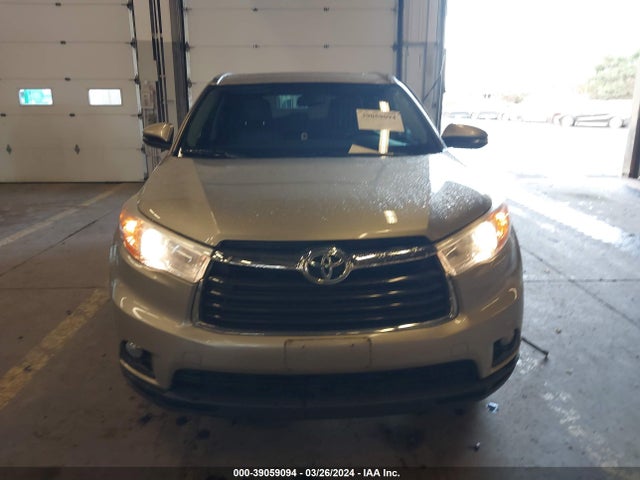 Toyota Highlander Xle V6 2014 5TDJKRFH1ES013067 Image 12