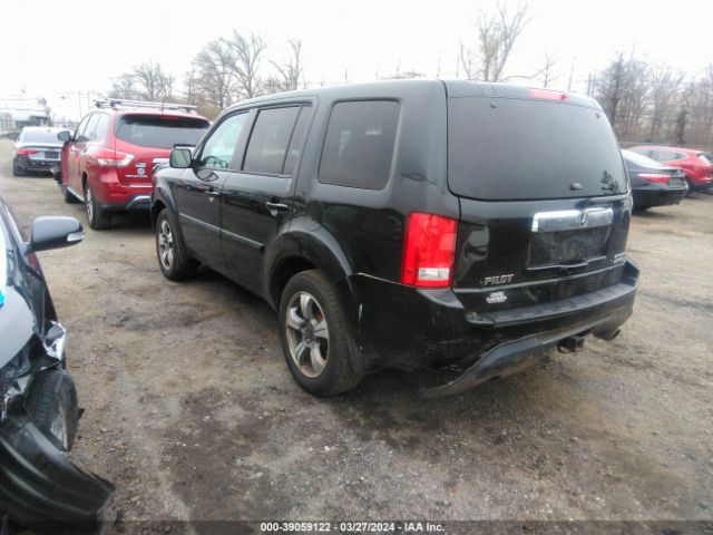 5FNYF4H39FB064667 Honda PILOT SE