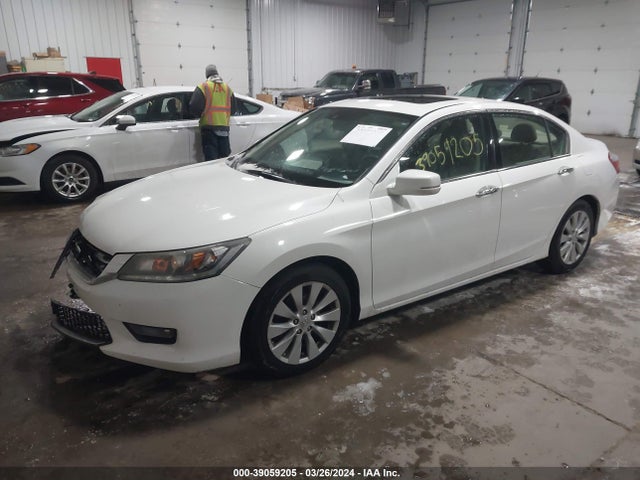 Honda Accord Ex-l V-6 2014 1HGCR3F80EA003579 Image 2