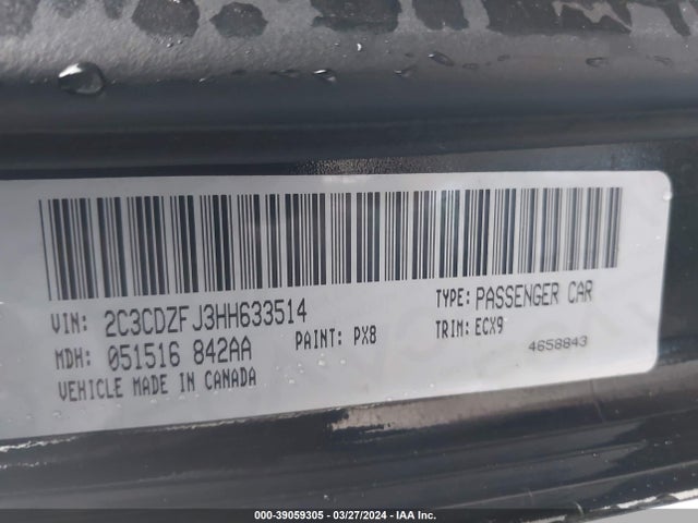 Dodge Challenger 392 Hemi Scat Pack Shaker 2017 2C3CDZFJ3HH633514 Image 9