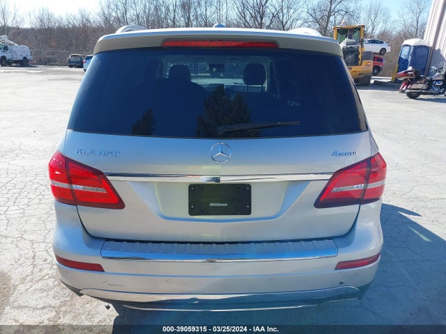 2018 Mercedes-benz Gls 450 4matic მანქანა იყიდება აუქციონზე, vin: 4JGDF6EE1JB171316, აუქციონის ნომერი: 39059315