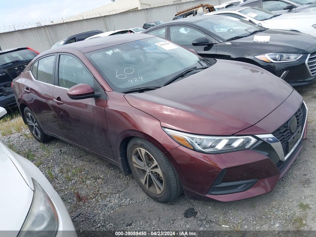 Nissan SENTRA SV 2022 3N1AB8CV4NY296838 main image