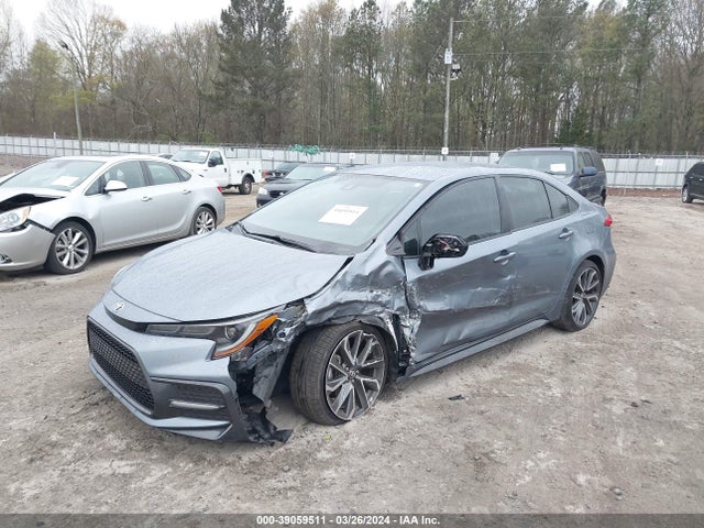 Toyota COROLLA SE 2022 5YFS4MCEXNP099483 Image 2