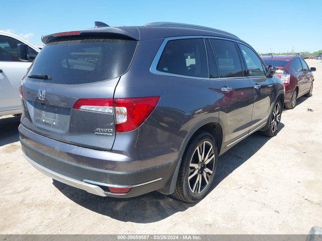 Honda Pilot Awd Touring 8 Passenger 2021 5FNYF6H99MB083703 Image 4