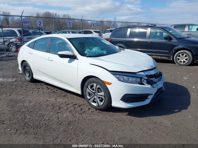 Honda Civic Lx 2017 2HGFC2F54HH540637 Image 1