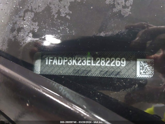 Ford FOCUS SE 2014 1FADP3K23EL282269 Image 9