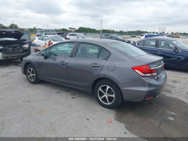 19XFB2F72FE054078 Honda CIVIC SE